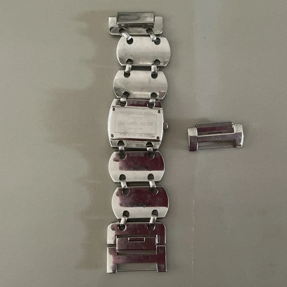 Rare Michael Kors Mk-3036 All‎ Stainless Steel Women's Watch